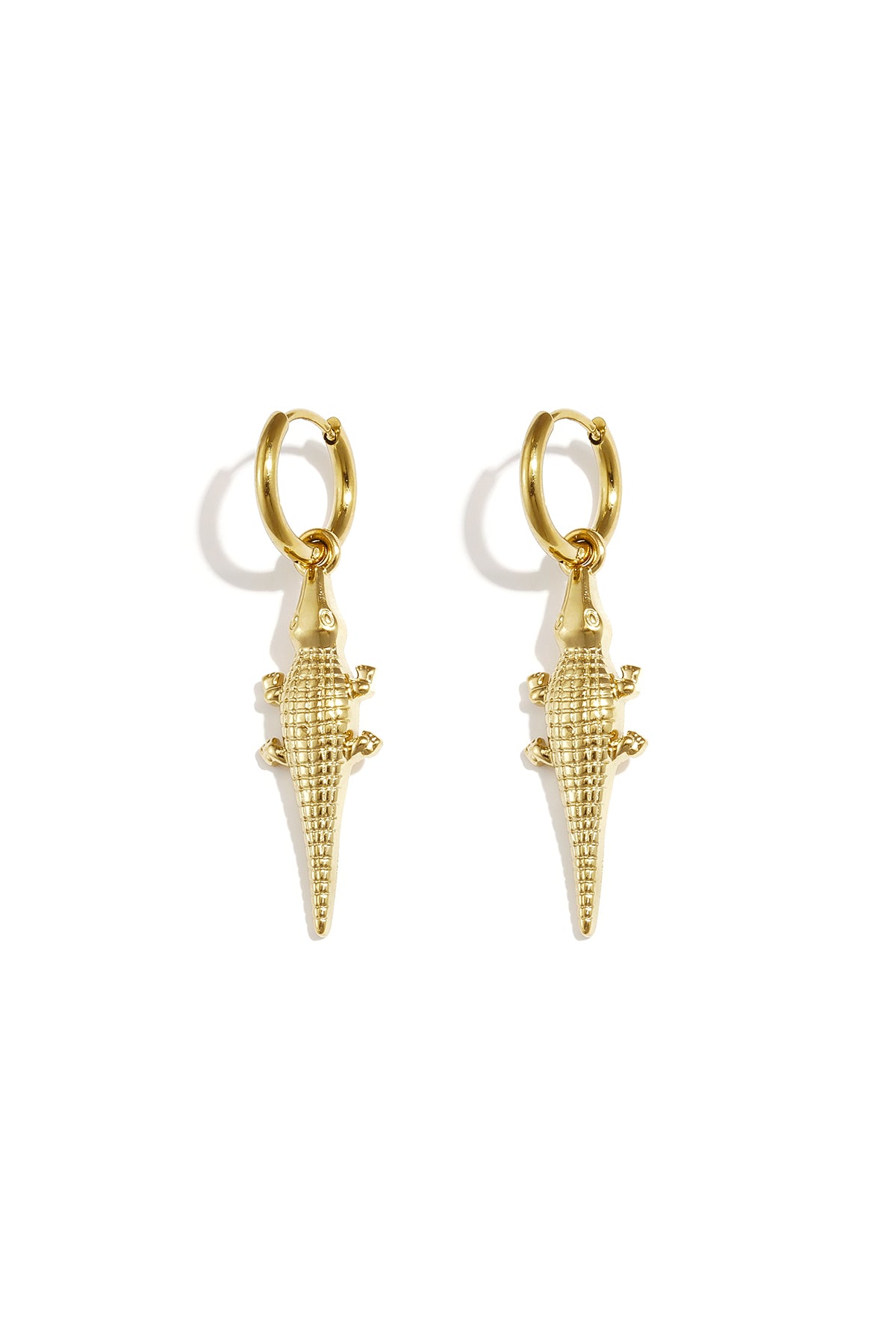 ohrhänger aus edelstahl, tiermotiv, schlichte alltags-serie, damenschmuck