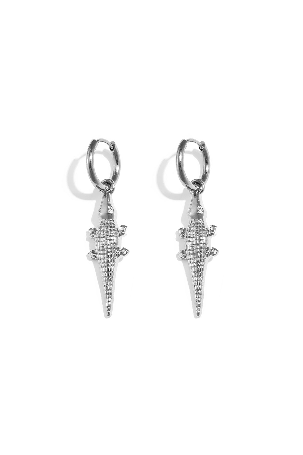 Ohrhänger aus Edelstahl, Tiermotiv, schlichte Alltags-Serie, Damenschmuck