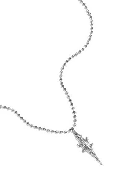 Halsketten mit Anhänger aus Edelstahl, Tiermotiv, schlichte Alltagsserie, Damenschmuck