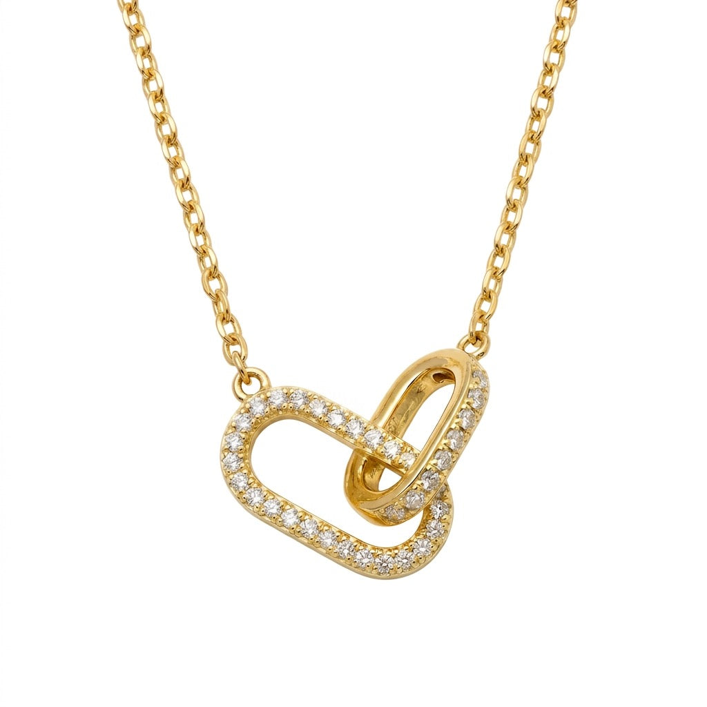 Malée Vintage Halskette filigran Gold Damen | ELIÉE JEWELRY