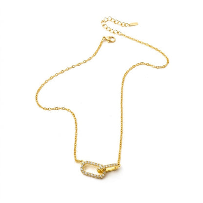 Malée Vintage Halskette getragen Layering Look | ELIÉE JEWELRY