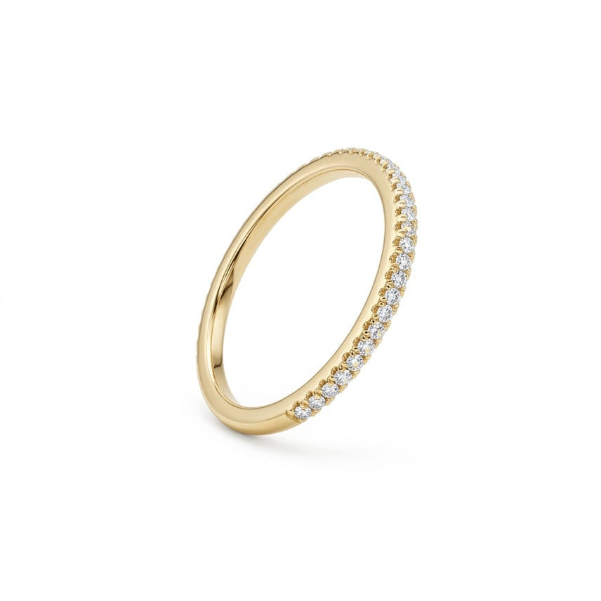 solia ring gold zirkonia damen verstellbar | eliée jewelry