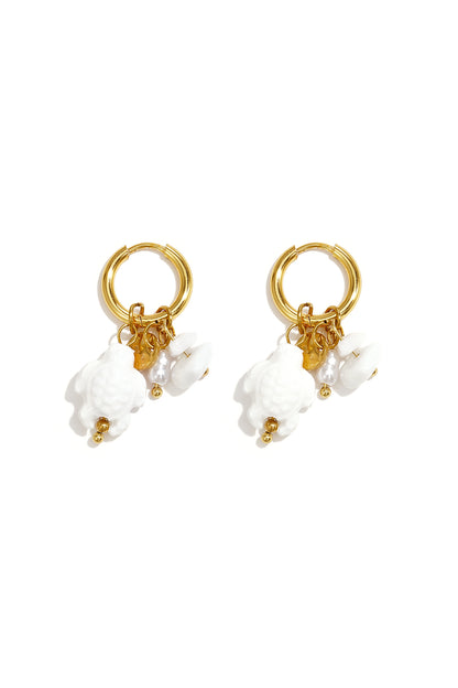 Ohrringe aus 14-karätig vergoldetem Edelstahl mit Tiermotiven – ideal für Urlaub, Feiern und romantische Anlässe. Damenschmuck.
